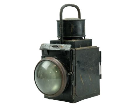 A British Railway Midlands / BR(M) locomotive headlamp, mid-to-late 20th Century, 35 cm