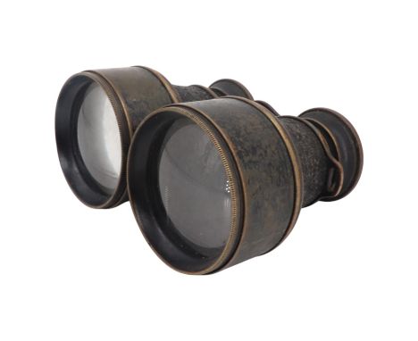 A set of late 19th / early 20th Century binocular field glasses