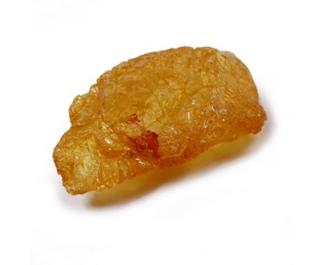 An amber boulder uncarved,7cm across