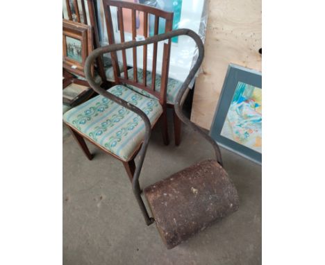 An Antique style  Garden roller 