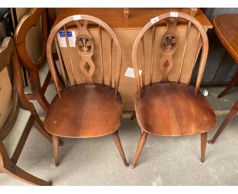 A Pair of Ercol chairs 
