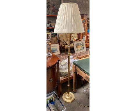 A Brass Floor lamp 