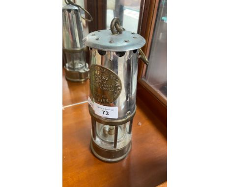 The Protectors lamp &amp; lighting Co limited Eccles Miners Lamp 