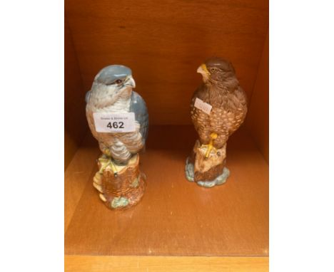 2 Beswick bird figures to include Buzzard &amp; Peregrine falcon 