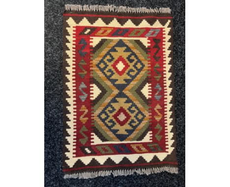 A Small Vintage Kilm hand made rug [80x56cm] 