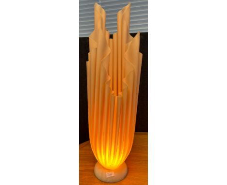 Large icon design Georgia Jacobs 'Athena' floor standing lamp. [88cm high] 