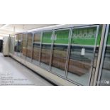 Tyler (10) Swing Glass Door (28") Merchandiser Freezer D5FGL12GD, (24 1/2ft X 44" X 81")