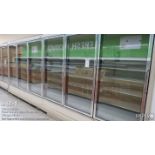 Tyler (6) Swing Glass Door (30") Merchandiser Freezer L5FG3A, (189" X 41" X 82")