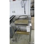 Heat Seal Wrapper, 2 Roll Axle Mount 15" Hot Plate