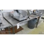 6ft X 30" X 34" Stainless Steel Worktable -No Contents