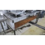 6ft X 30" X 34" Stainless Steel Worktable -No Contents