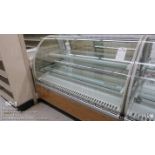 Federal Deli Case SNR59SC-2, 59" refrigerated case, tip-up front, sn 04111131968-1
