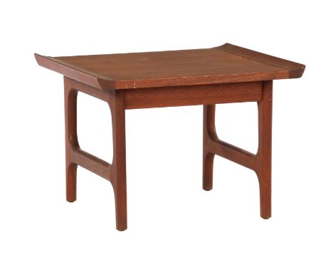 Teak 1960s, table 38 cm high, 53 cm wide, 48.5 cm deep