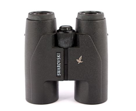 Swarovski binoculars, serial number D690828977, slc 10x42WB in non-original bag and without lens caps