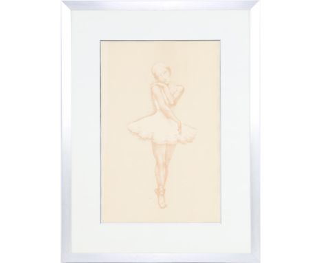Monogram JR, Ballerina, lithograph, 60x40 cm, outer size 86x66 cm