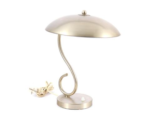 Metal desk lamp, 1960s, 39.5 cm high