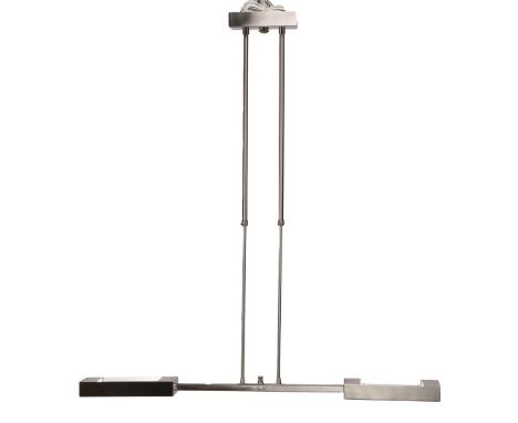 Nou Stil metal 2-light hanging lamp, adjustable in height, &amp; nbsp; 84 cm wide