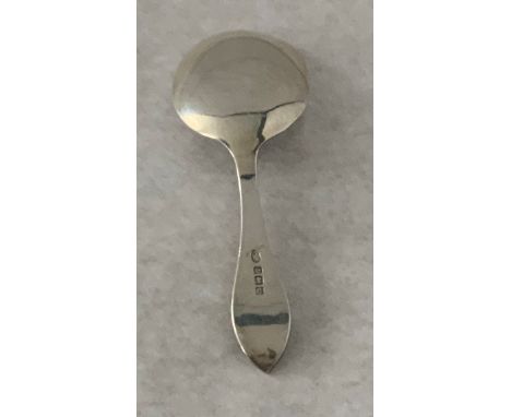 HALLMARKED SILVER TEA CADDY SPOON BY Arthur Price &amp; Co 1932-33