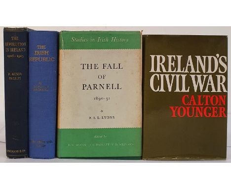 MacArdle, The Irish Republic, 1951; Alison Phillips, W. The Revolution In Ireland 1906-1923, 1926; Lyons, F.S.L. The Fall Of 