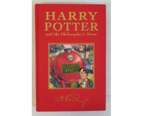 Harry Potter and The Philosopher's Stone - J.K. Rowling. Published 1999 by Bloomsbury, London. First Printing of the UK Delux