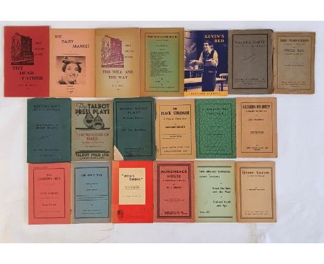 Irish Drama, 19 titles many are first printings, circa 1910 to 1970, Seven Short Plays (The Jackdaw) – Lady Gregory. Birthrig