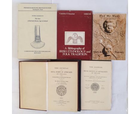 The Axes of the Early Bronze Age in Ireland – Peter Harbison, published 1969. A Bibliography of Irish Ethnology and Folk Trad