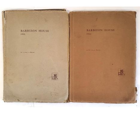 Barbizon House Illustrated catalogues of 1921 and 1922. John Lavery and John Singer Sargent are amongst those included in the