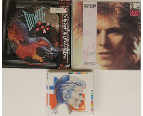 DAVID BOWIE - PICTURE DISC SET/LIMITED EDITION LP RELEASES. Wicked bundle of 3 x limited edition releases. Titles are Fashion