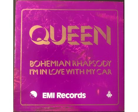 QUEEN - BOHEMIAN RHAPSODY - ORIGINAL 1978 BLUE VINYL 7" (EMI 2375). Holy grail time for the dedicated Queen collector with th