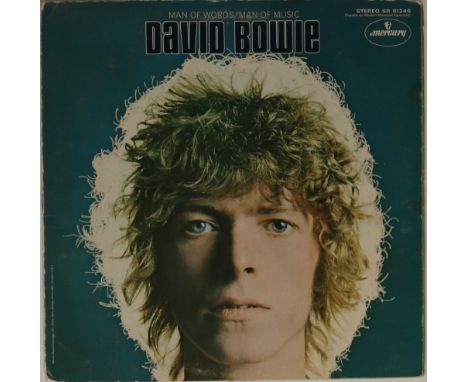 DAVID BOWIE - MAN OF WORDS/MAN OF MUSIC LP (US PROMO SR 61246). Super scarce original US promo copy of the album that would f