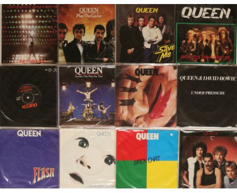 QUEEN SOLO - 7". Smart selection of 50 x 7"s. Titles include Keep Yourself Alive, Seven Seas Of Rhye, Killer Queen, How I'm H