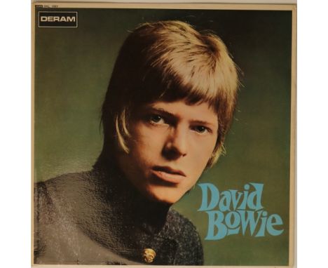 DAVID BOWIE - S/T LP (ORIGINAL UK MONO PRESSING - DML 1007). A final upgrade original UK mono copy of the famed debut eponymo