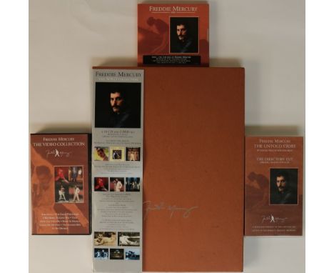 FREDDIE MERCURY - THE SOLO COLLECTION - Box Set/DVDs/VHS. Excellent Limited Edition Box Set (Parlophone ?– 7243 5 27964 0 3) 