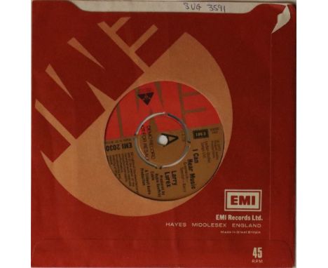 LARRY LUREX - I CAN HEAR MUSIC 7" (DEMO - EMI 2030) - A superb original 7" demo copy of Freddie Mercury with his 'session' mu