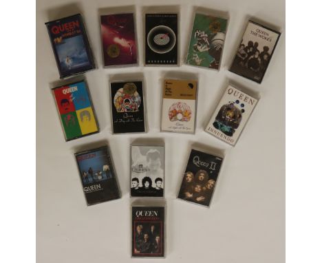 QUEEN ALBUMS/SINGLES - CDs. Lovely collection of 81 x cassettes including some promos, LEs and duplicates/variants. Titles in