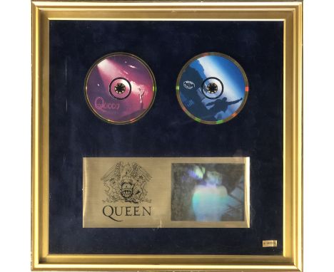 ULTIMATE QUEEN CD BOX SET. Collector's edition 20 CD Queen box set (QUEENBOX20) presented in the style of a hangable, hinged 