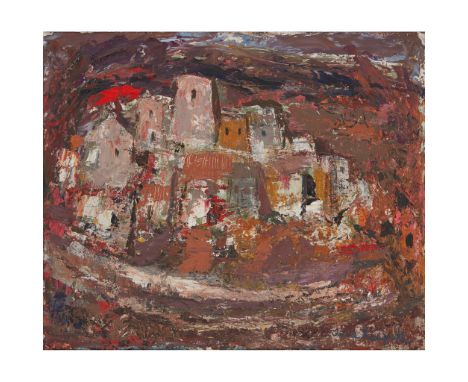 § ANNE REDPATH O.B.E., R.S.A., A.R.A., L.L.D., A.R.W.S., R.O.I., R.B.A. (SCOTTISH 1895-1965) Signed, oil on board(51cm x 61cm