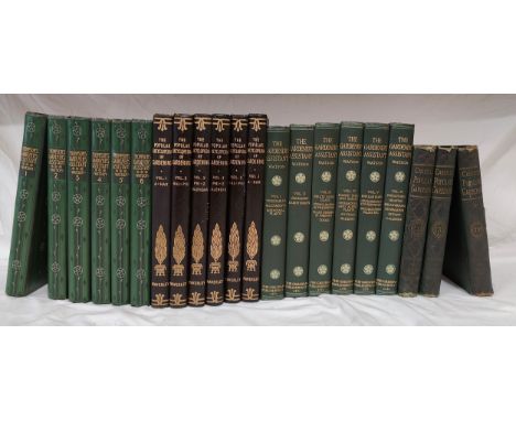 Books. Gardening. Watson, William. The Gardener’s Assistant. New edition. London. Gresham Publishing Company. 1908. 6 vols. O