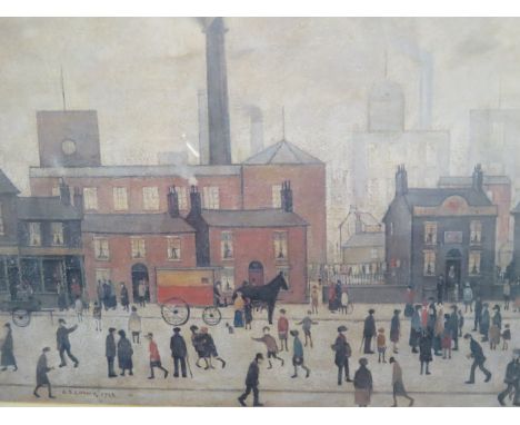 Large Lowry print