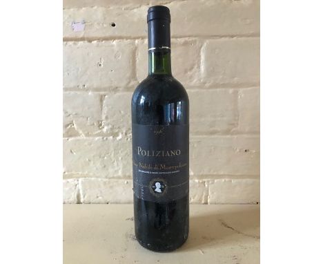 ***ITEM LOCATED AT BISHTON HALL***&nbsp;Poliziano Vino de Nobile di Montepulciano, 1996, one bottle&nbsp;