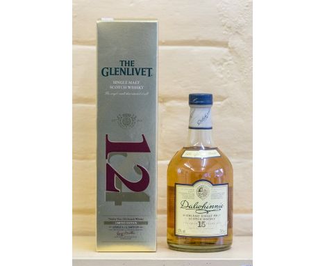 ***ITEM LOCATED AT BISHTON HALL***&nbsp;A bottle of Dalwhinnie 15 Years Old Highland Single Malt Scotch Whisky and a bottle o