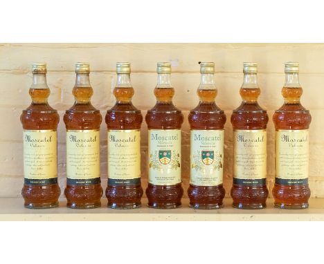 ***ITEM LOCATED AT BISHTON HALL***&nbsp;Seven bottles of Moscatel Valencia Denominacion de Origen Dessert Wine (7).&nbsp;