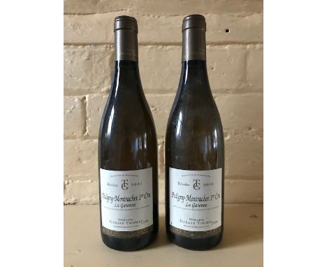 ***ITEM LOCATED AT BISHTON HALL***&nbsp;Poligny-Montrachet 1er Cru, Laig Arenne, Domain Gerrard Thomas, 2006, two bottles (2)