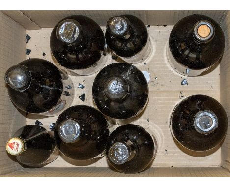 ***ITEM LOCATED AT BISHTON HALL*** Nine&nbsp;bottles of Bass beer including three Jubilee Strong Ales, a King's ale and three