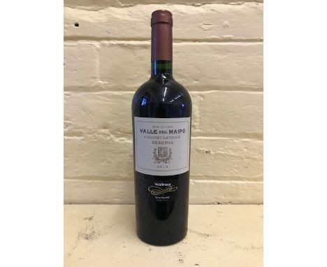 ***ITEM LOCATED AT BISHTON HALL***&nbsp;Valle de Maipo, Cabernet Sauvignon Reserve, 2013, one bottle&nbsp;