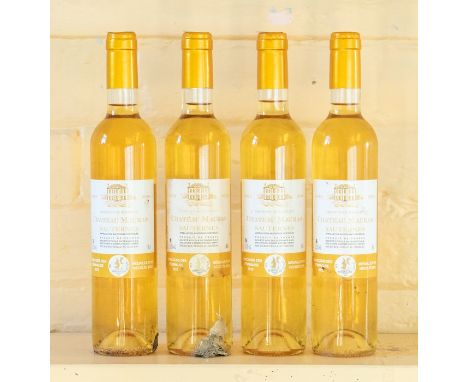 ***ITEM LOCATED AT BISHTON HALL***Four bottles of 2010 Chateau Mauras Sauternes (4)
