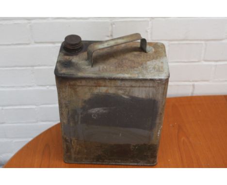 Broad arrow petrol can