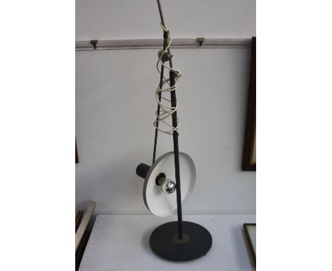 Floor standing heavy metal anglepoise lamp - ERWI 6345 stamped to base