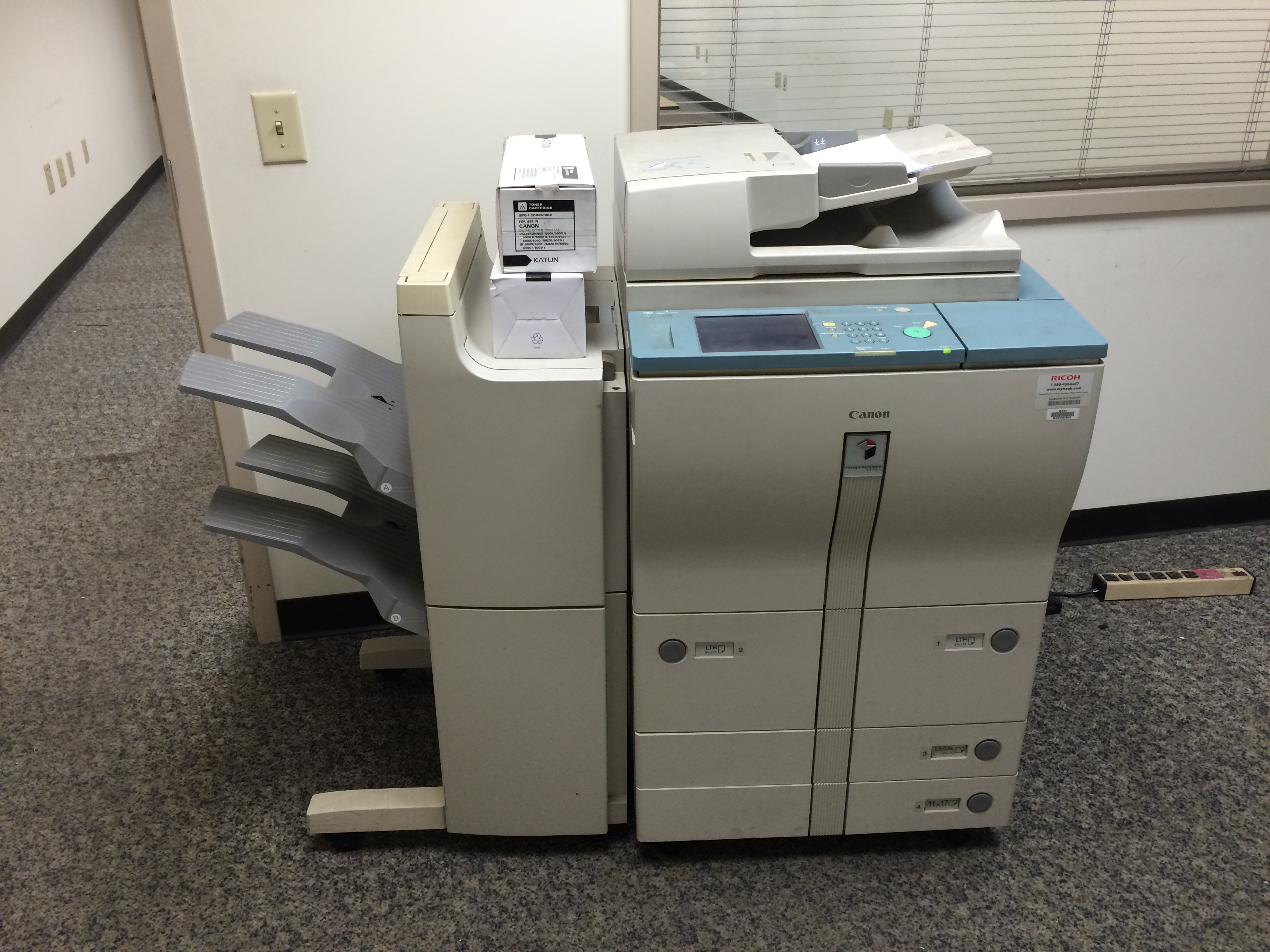 CANON IMAGERUNNER 5020 i MODEL DADFD1 PRINTER