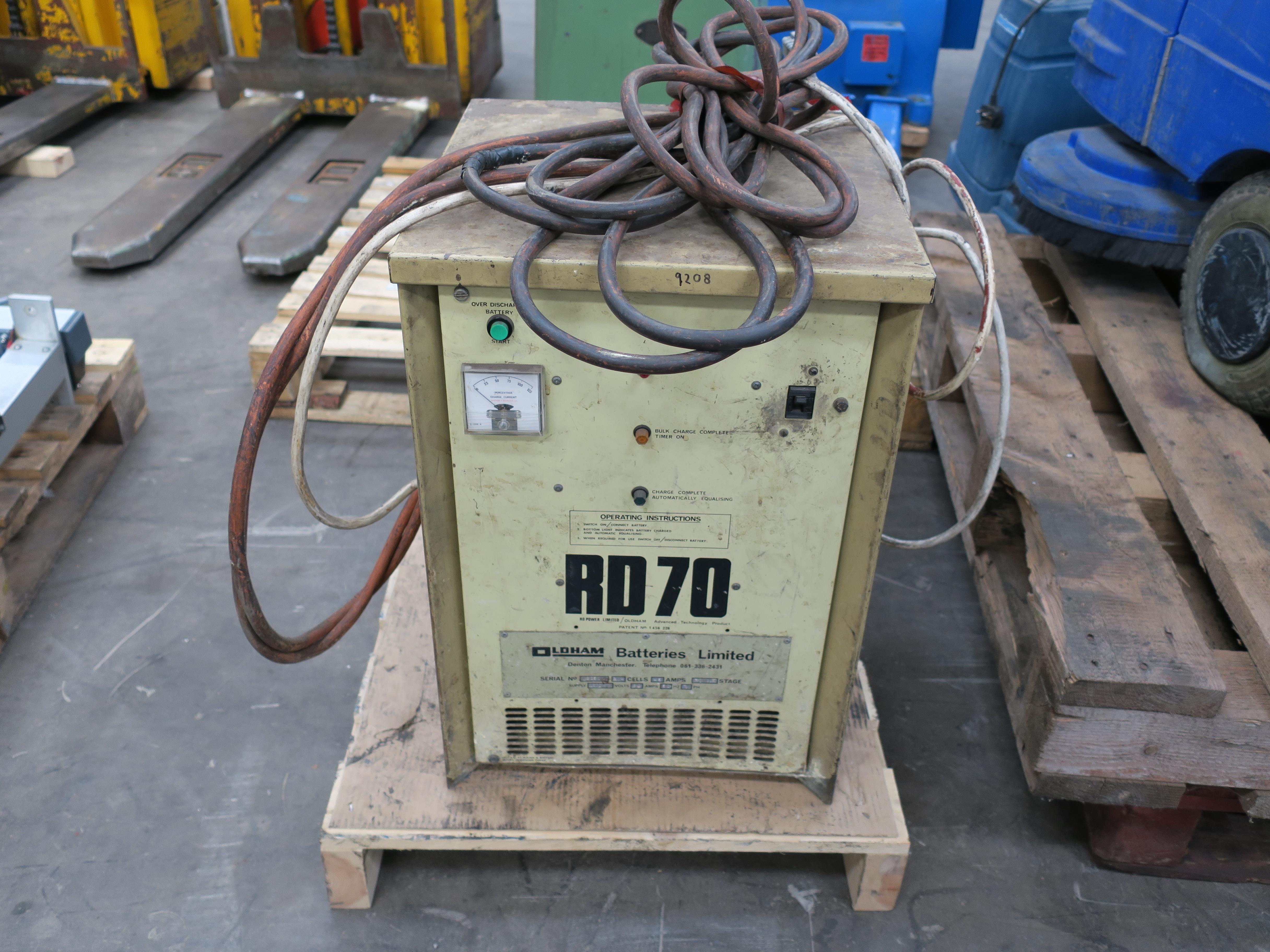 * Oldham RD70 fork lift battery charger